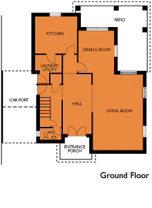 Chania Ground Floor Plan