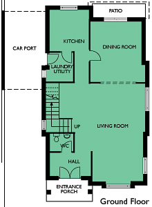 Delos Ground Floor Plan