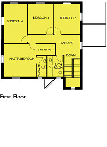 Elgin First Floor Plan
